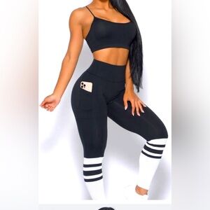 Bombshell socks leggings. Never worn.